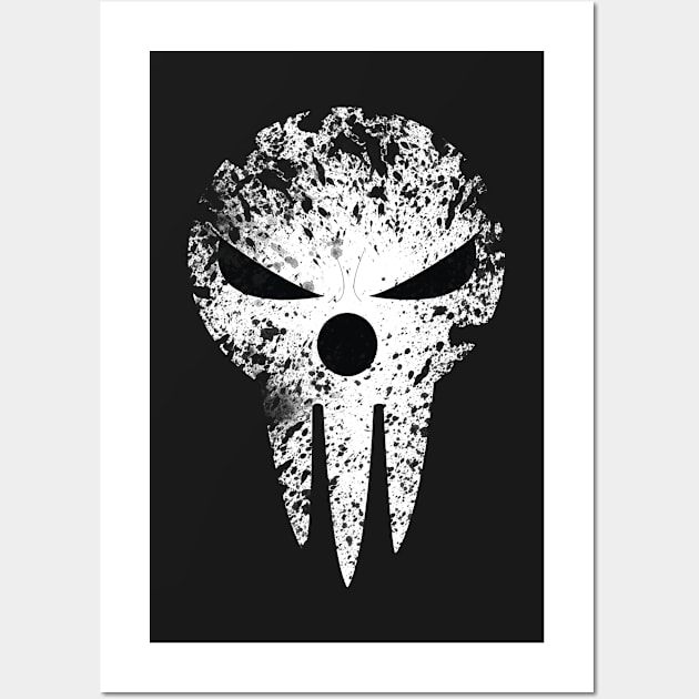 Shinigami skull Wall Art by Rebellion10